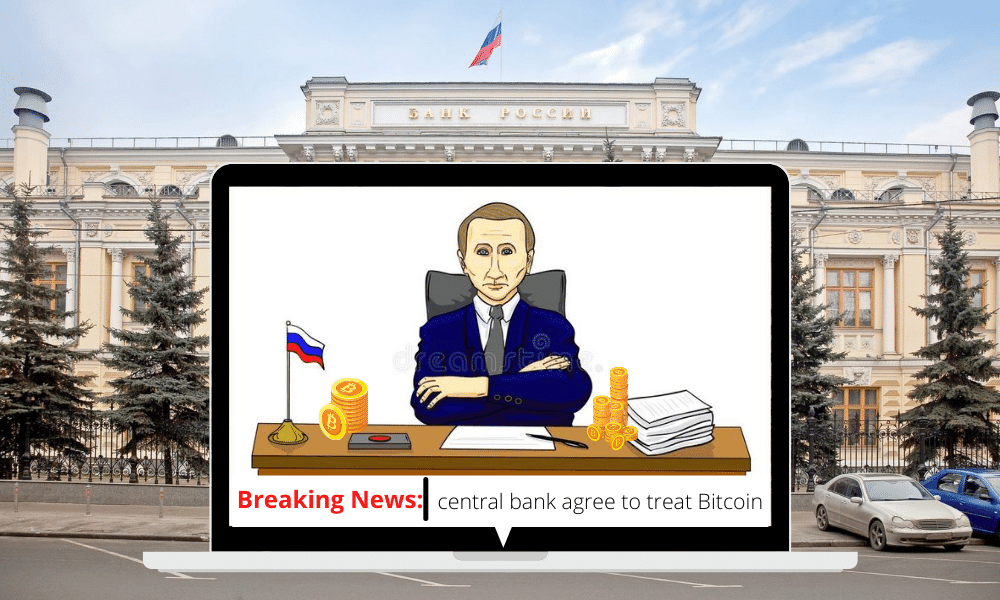 Russian gov't and central bank agree to treat Bitcoin as currency
